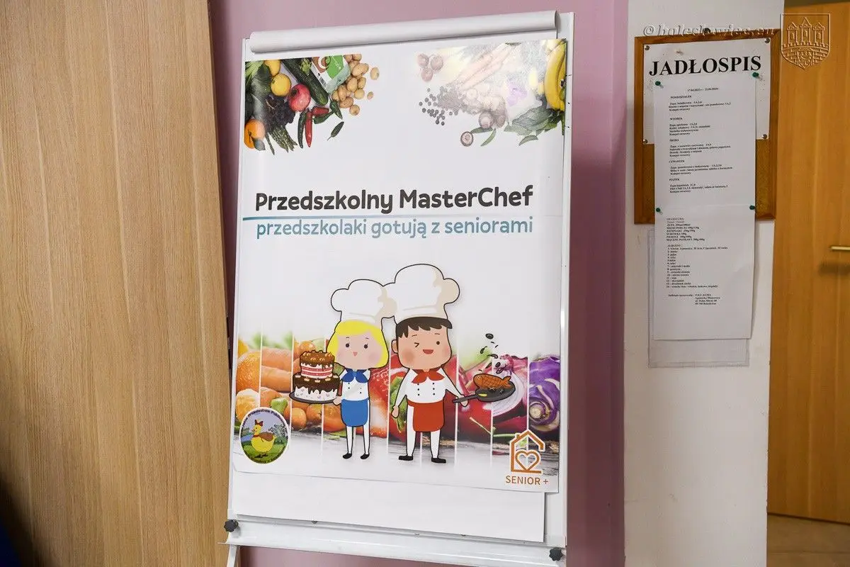 Przedszkolaki opanowały Dzienny Dom Senior+. Wyjątkowa edycja MasterChefa