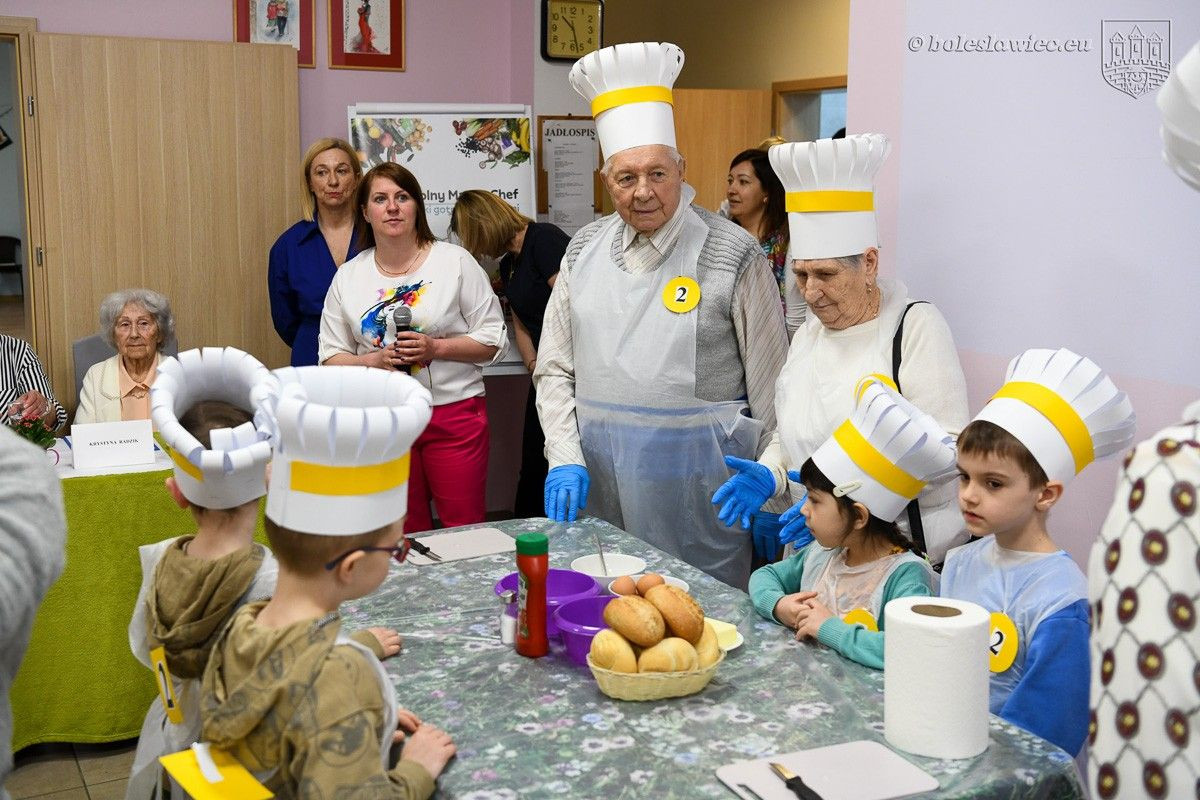 Przedszkolaki opanowały Dzienny Dom Senior+. Wyjątkowa edycja MasterChefa