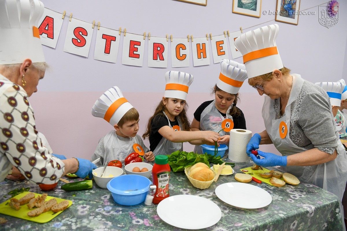 Przedszkolaki opanowały Dzienny Dom Senior+. Wyjątkowa edycja MasterChefa