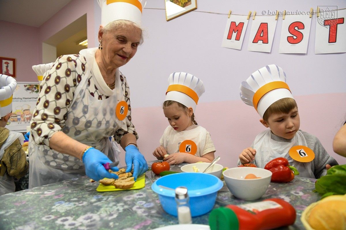Przedszkolaki opanowały Dzienny Dom Senior+. Wyjątkowa edycja MasterChefa