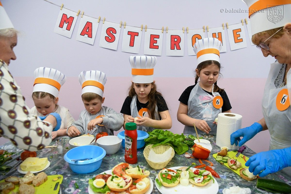 Przedszkolaki opanowały Dzienny Dom Senior+. Wyjątkowa edycja MasterChefa