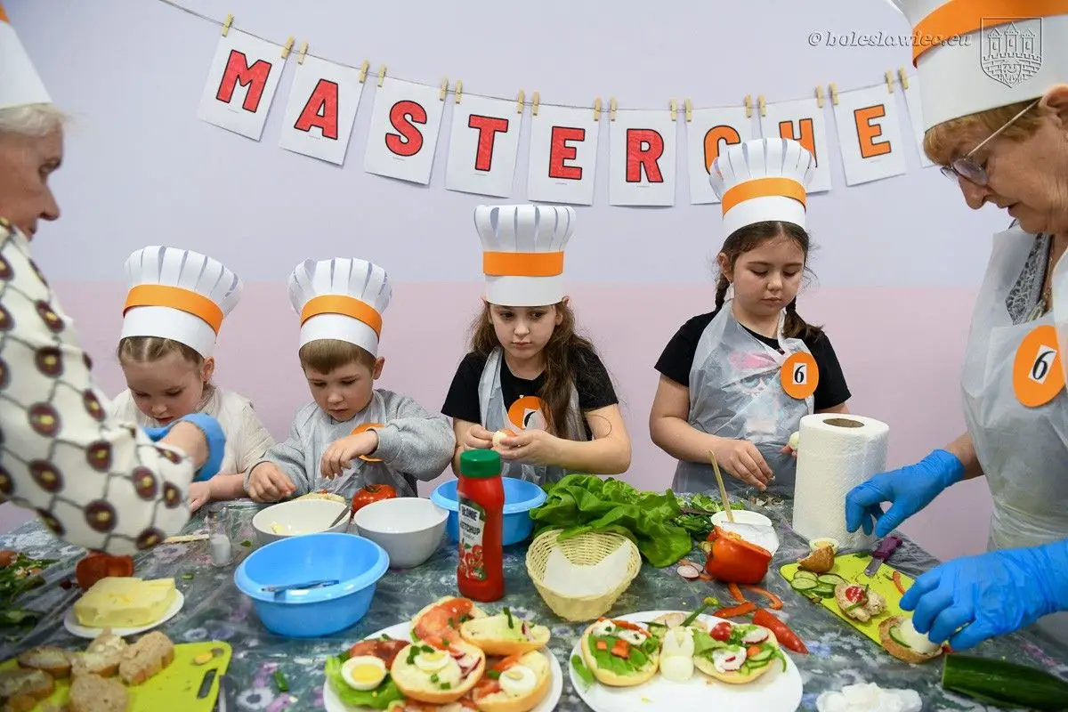 Przedszkolaki opanowały Dzienny Dom Senior+. Wyjątkowa edycja MasterChefa