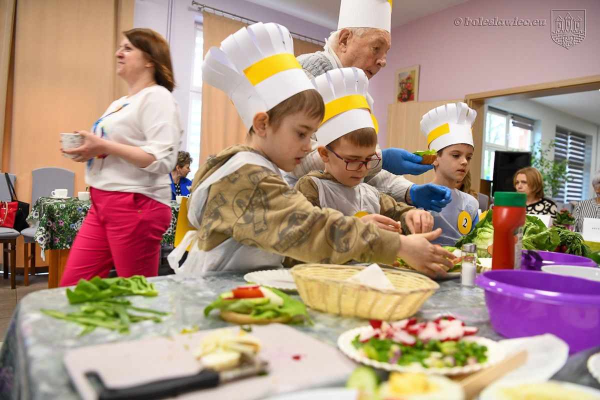 Przedszkolaki opanowały Dzienny Dom Senior+. Wyjątkowa edycja MasterChefa