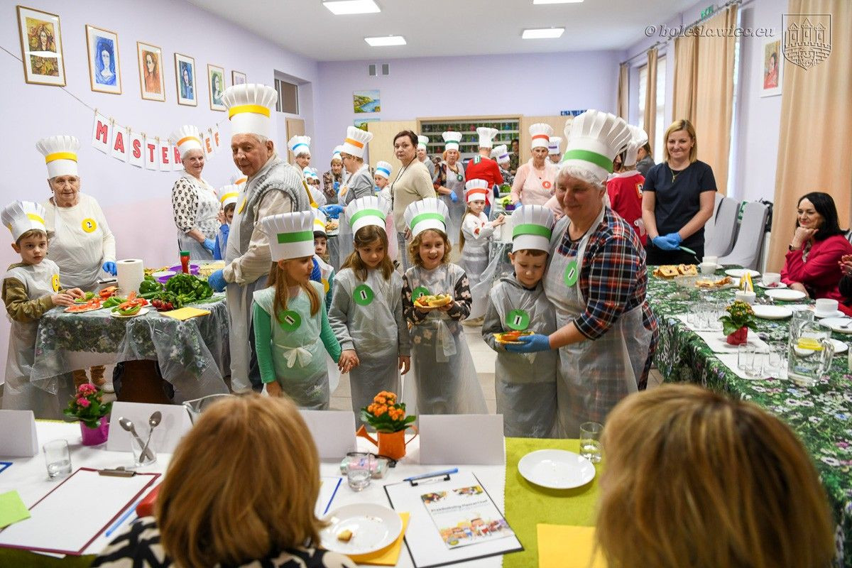 Przedszkolaki opanowały Dzienny Dom Senior+. Wyjątkowa edycja MasterChefa