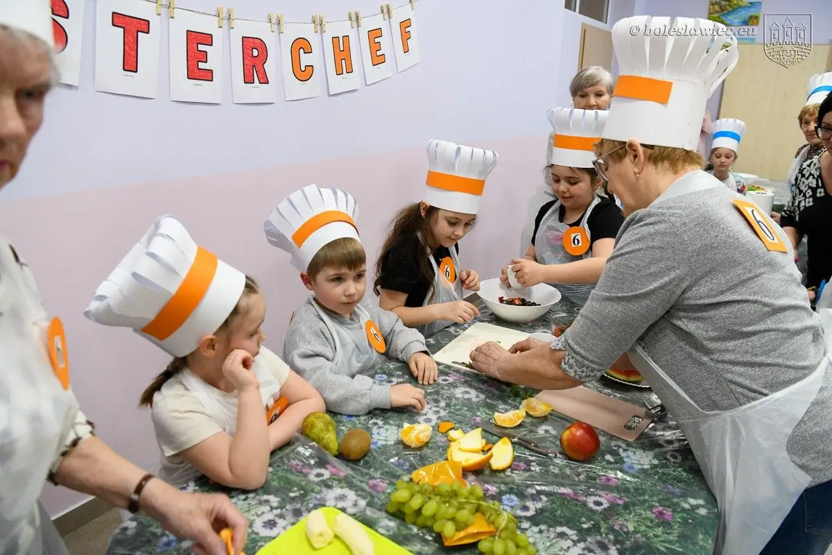 Przedszkolaki opanowały Dzienny Dom Senior+. Wyjątkowa edycja MasterChefa