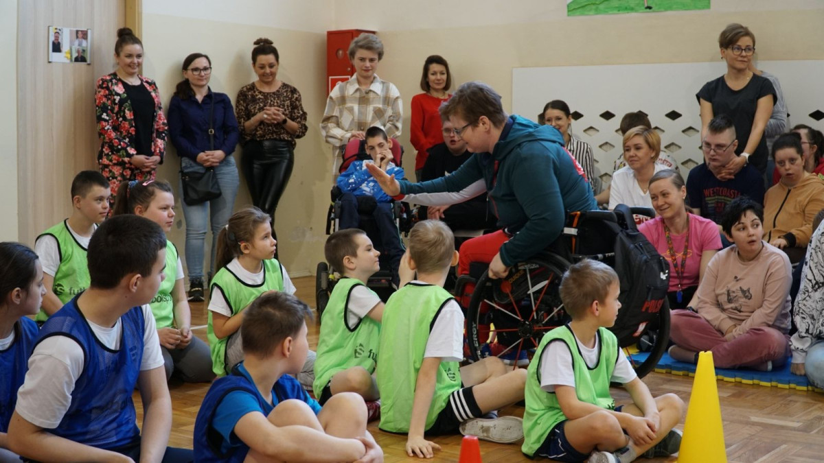 Dni Olimpijczyka w Powiatowym Zespole Szkół i Placówek Specjalnych w Bolesławcu