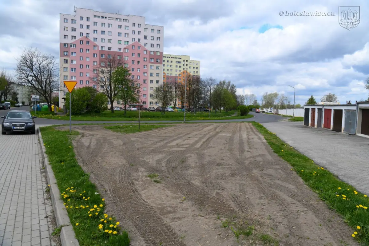 Powstają kwietne łąki w Bolesławcu