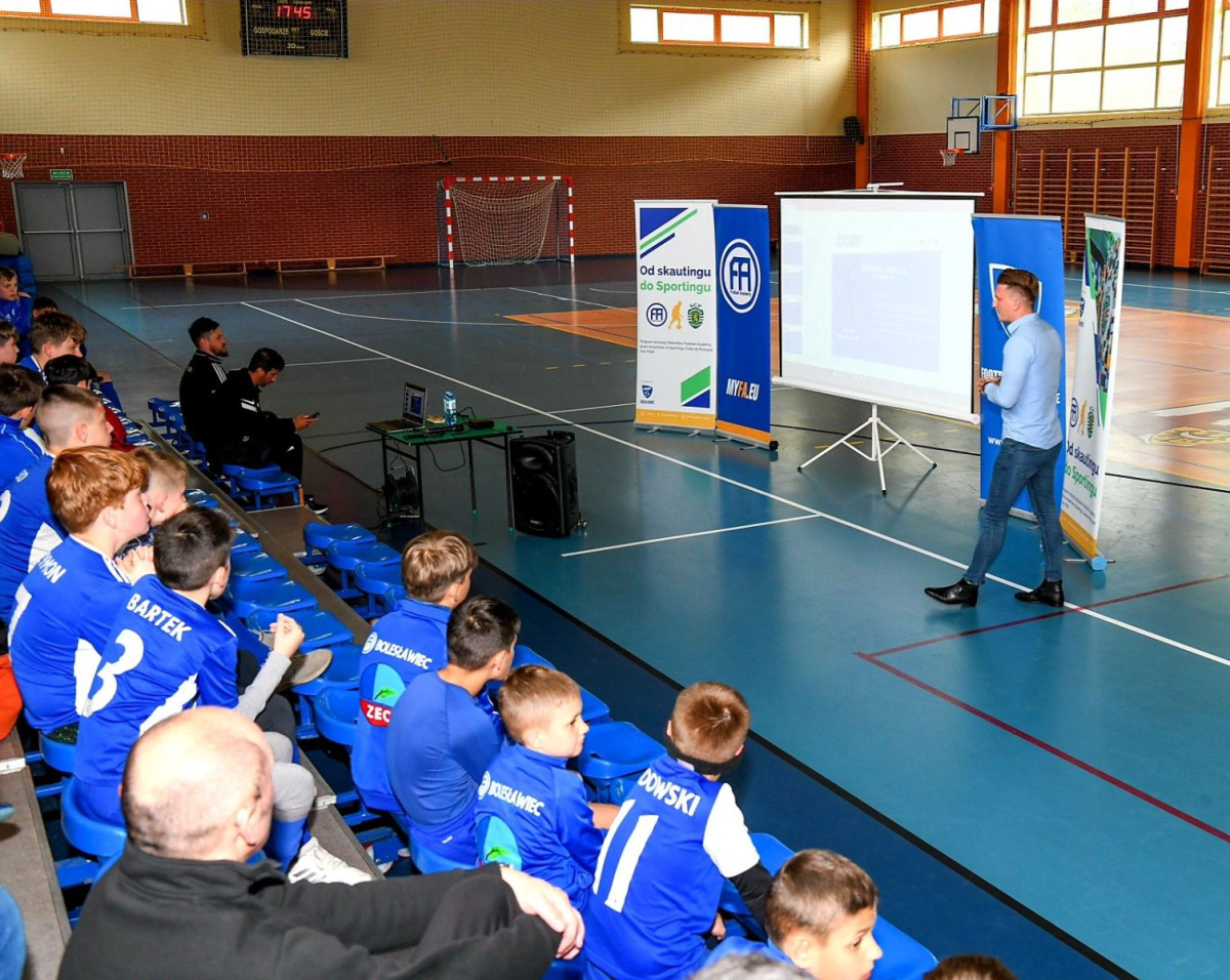 Za nami wykład i trening z trenerami Sportingu Lizbona