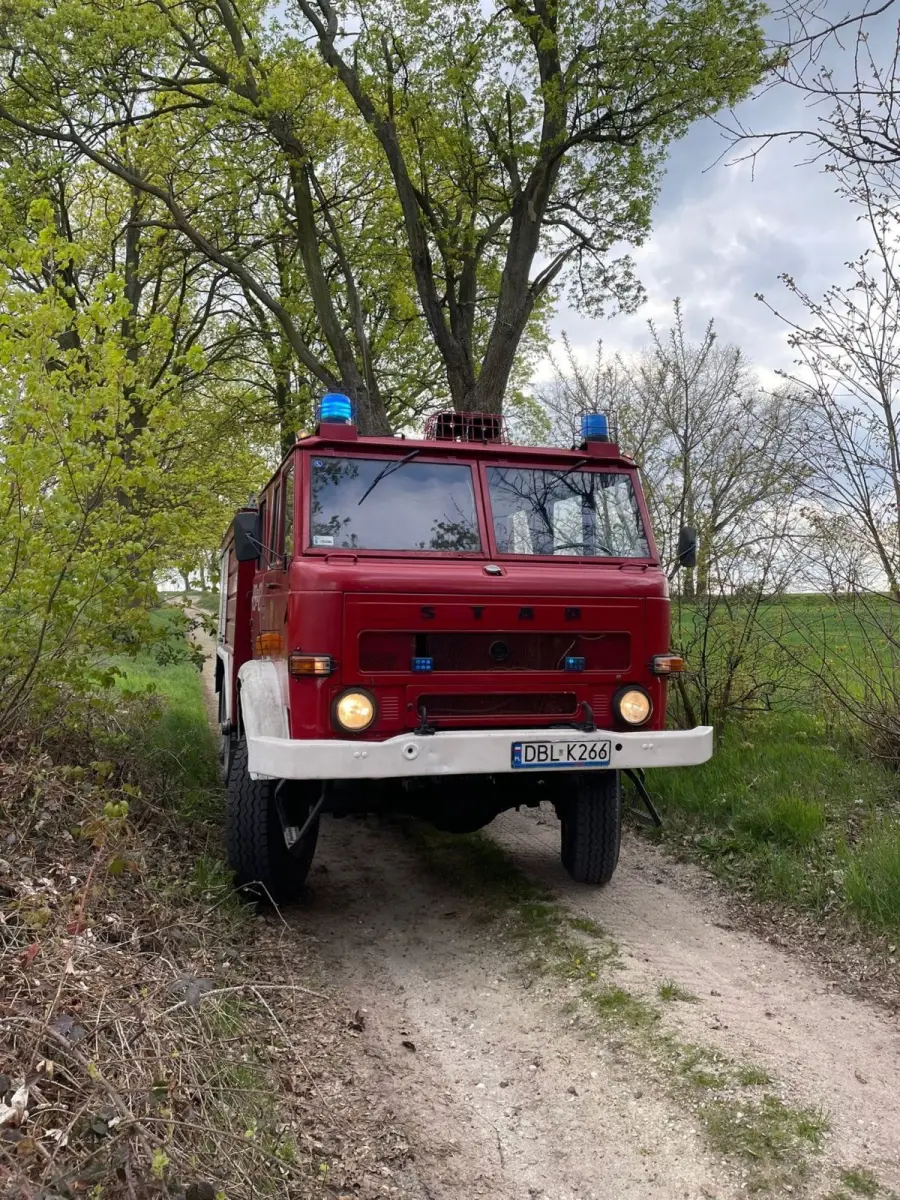 Akcja straży pożarnej w gminie Gromadka