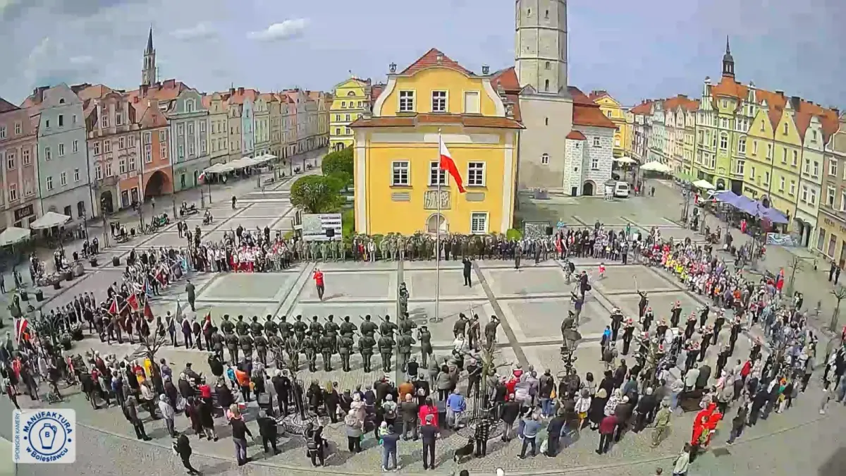 Święto Flagi Rzeczypospolitej na bolesławieckim rynku