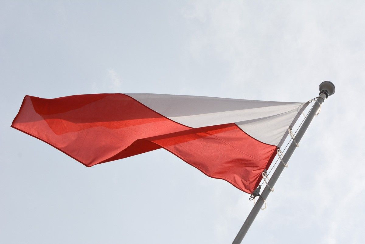 Święto Flagi Rzeczypospolitej Polskiej na bolesławieckim rynku