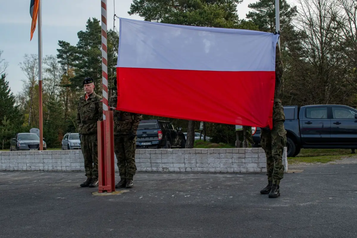 Uroczystość w 10 Brygadzie Kawalerii Pancernej w Świętoszowie