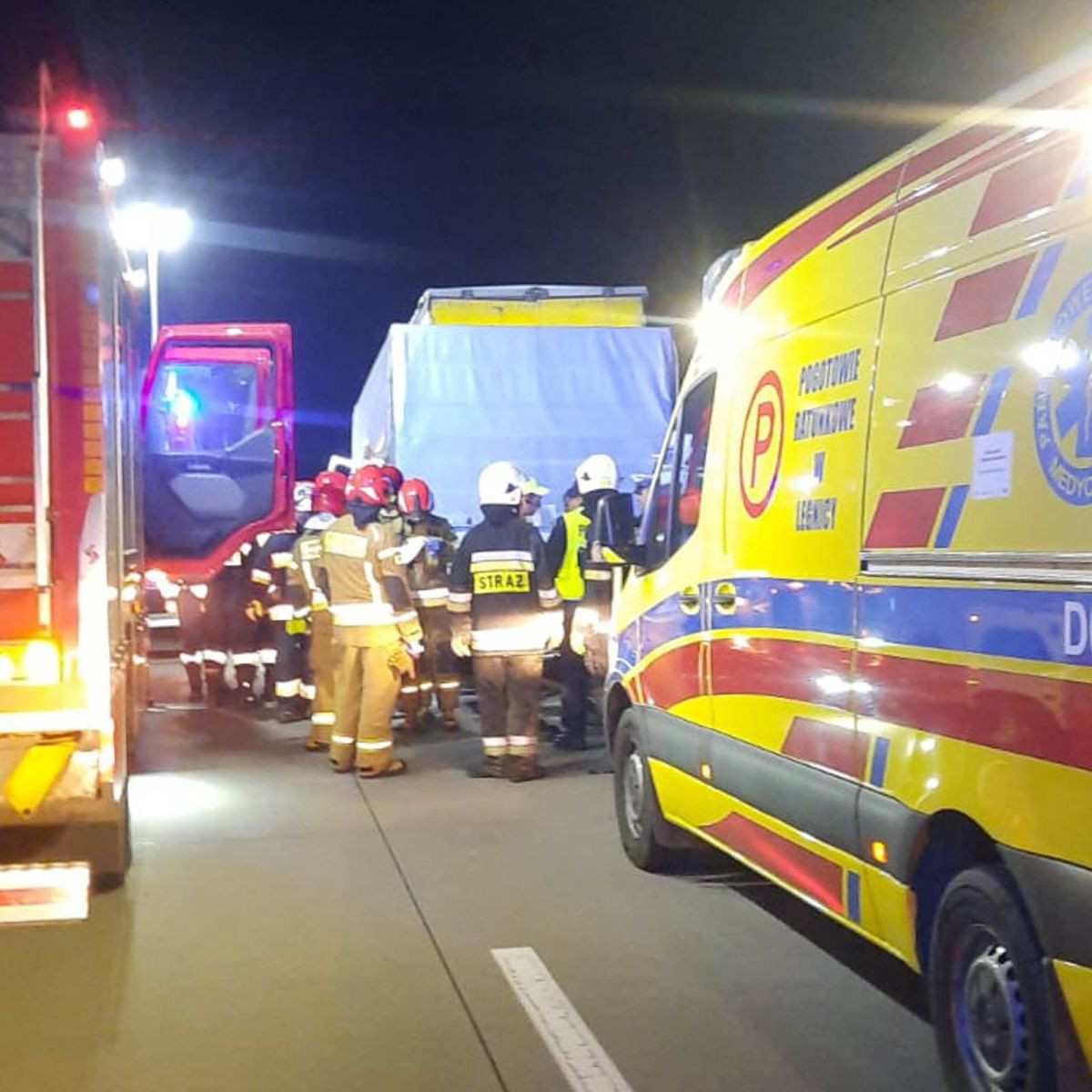 Wypadek na autostradzie A4