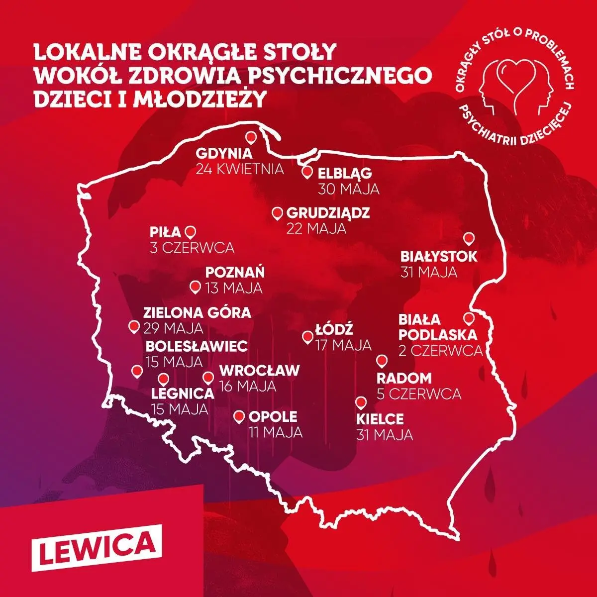 Okrągłe stoły wokół zdrowia psychicznego dzieci i młodzieży