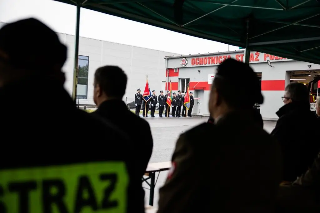 Пожежне свято в Trzebień! Підвищення, відзнаки, нові автомобілі та відкриття пожежної частини
