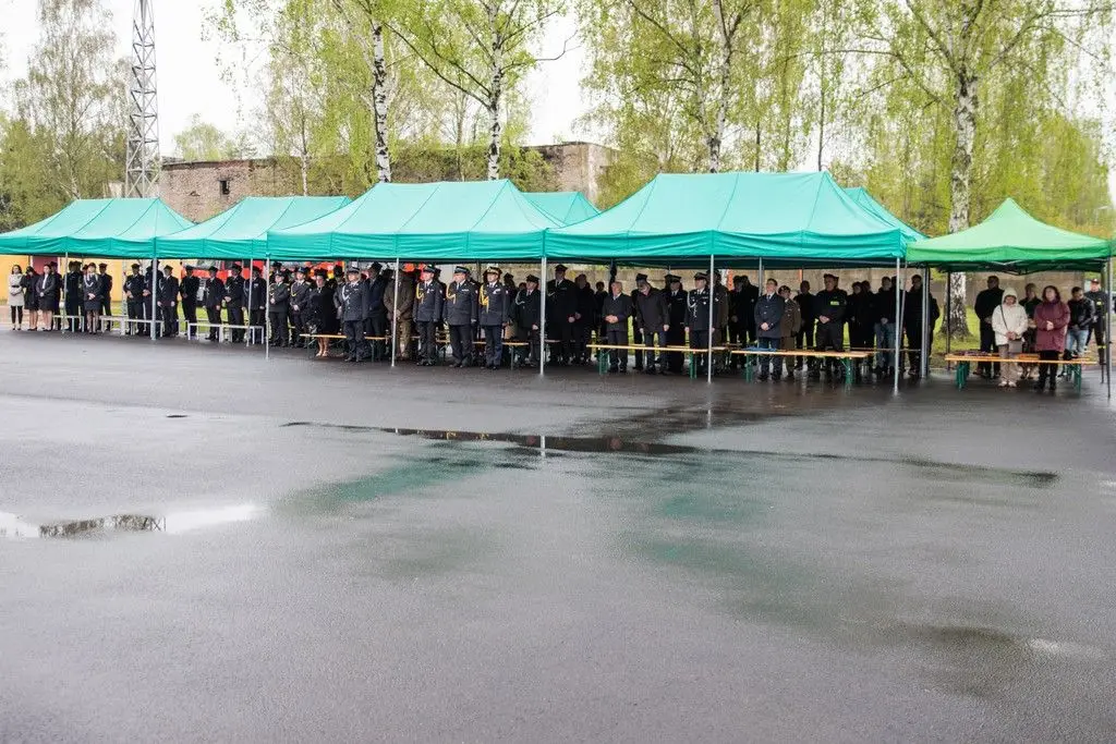 Пожежне свято в Trzebień! Підвищення, відзнаки, нові автомобілі та відкриття пожежної частини