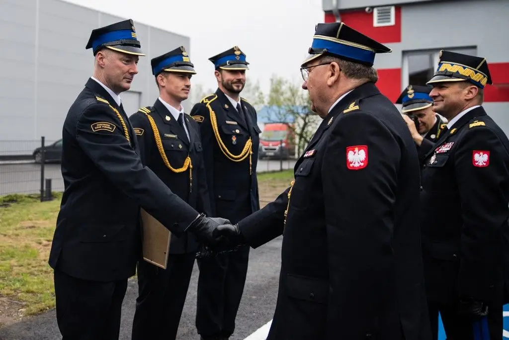 Пожежне свято в Trzebień! Підвищення, відзнаки, нові автомобілі та відкриття пожежної частини
