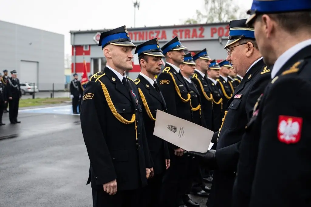 Пожежне свято в Trzebień! Підвищення, відзнаки, нові автомобілі та відкриття пожежної частини