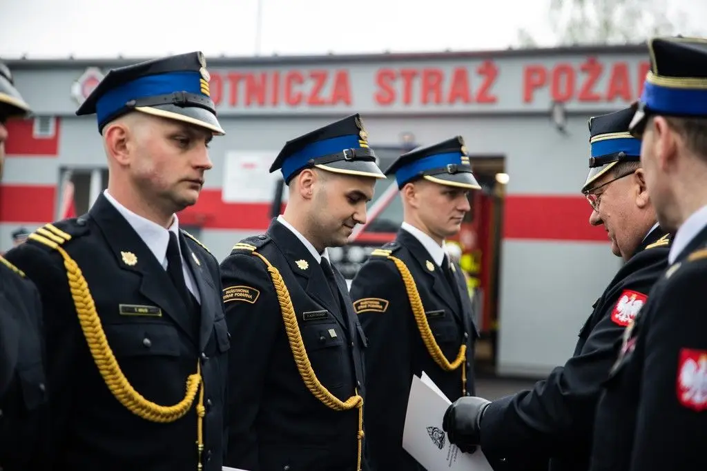 Пожежне свято в Trzebień! Підвищення, відзнаки, нові автомобілі та відкриття пожежної частини