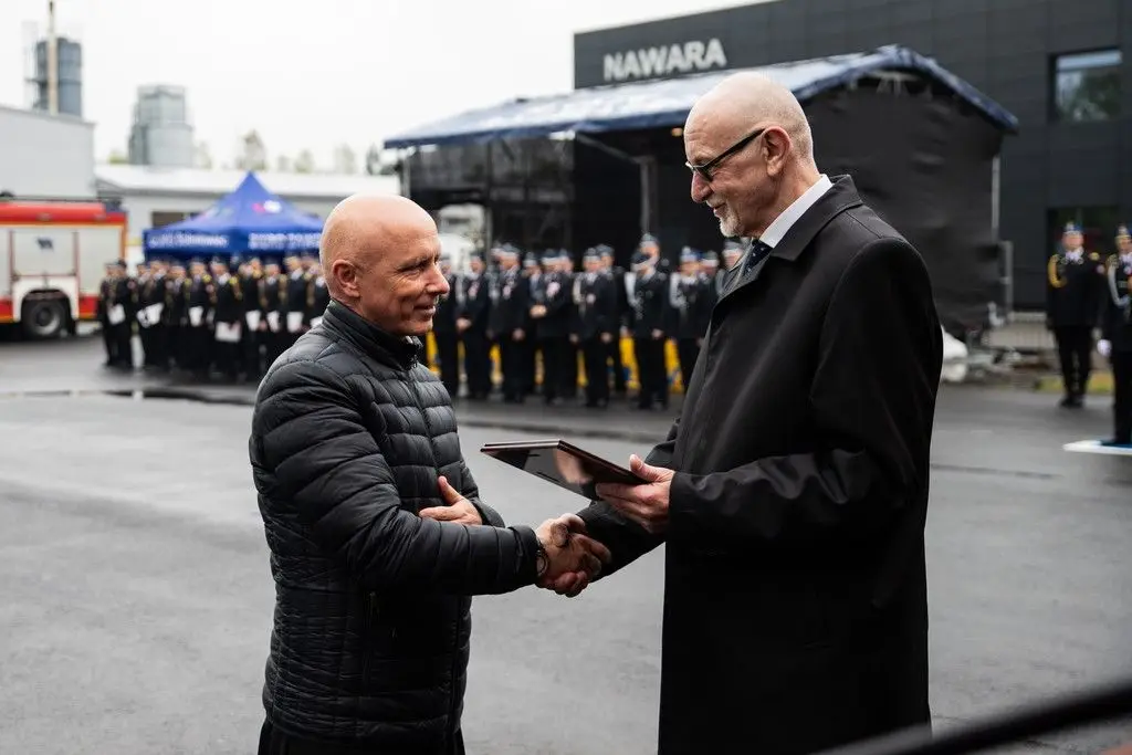 Firefighters’ celebration in Trzebień! Promotions, decorations, new vehicles and fire station opening