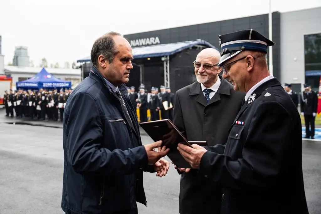 Firefighters’ celebration in Trzebień! Promotions, decorations, new vehicles and fire station opening