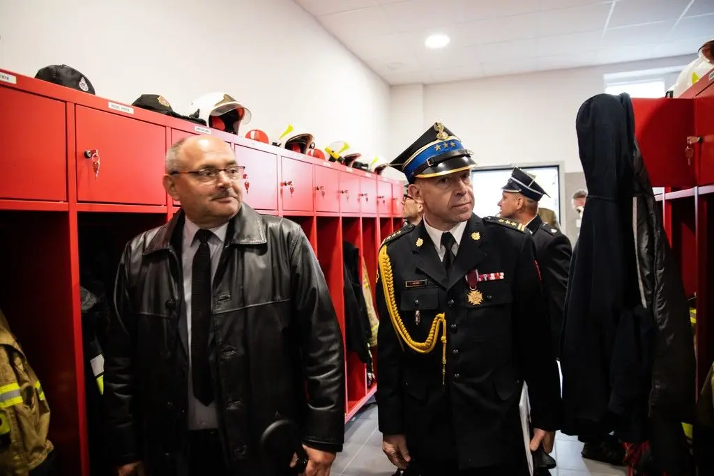 Firefighters’ celebration in Trzebień! Promotions, decorations, new vehicles and fire station opening