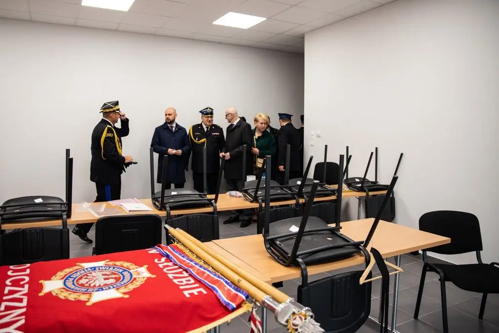 Пожежне свято в Trzebień! Підвищення, відзнаки, нові автомобілі та відкриття пожежної частини