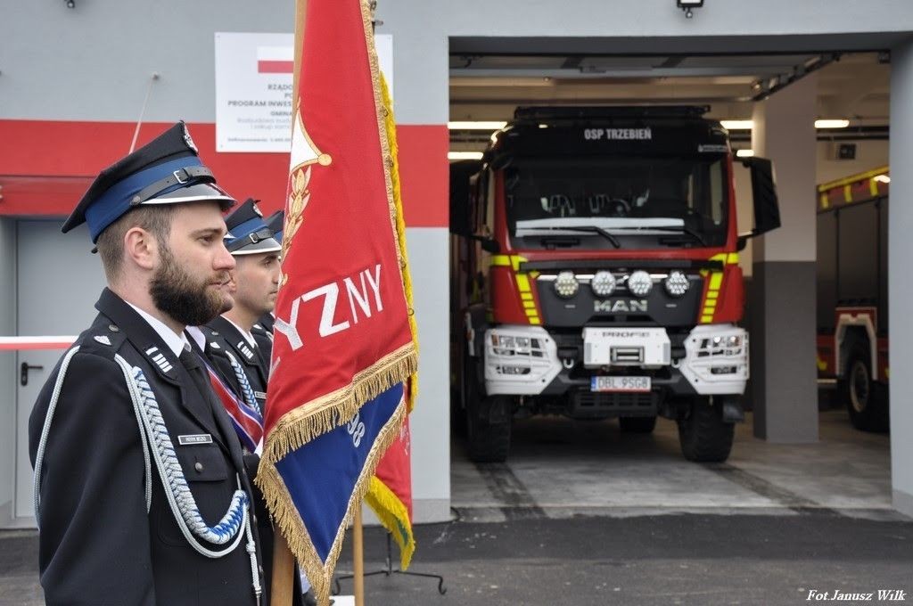 Strażackie święto w Trzebieniu. Zdjęcia Janusza Wilka