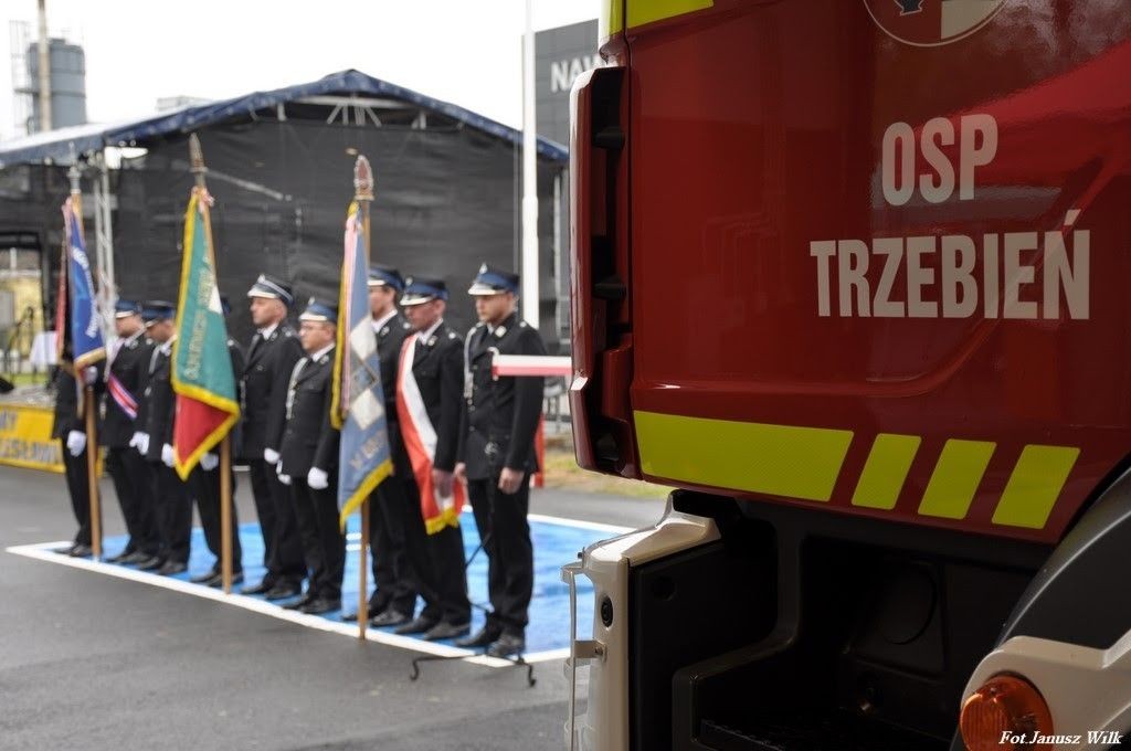 Strażackie święto w Trzebieniu. Zdjęcia Janusza Wilka