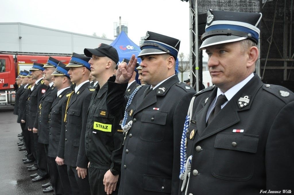 Strażackie święto w Trzebieniu. Zdjęcia Janusza Wilka