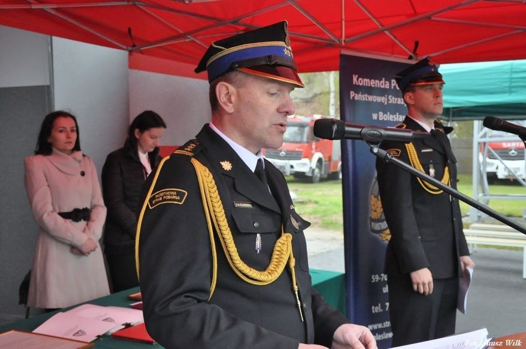 Strażackie święto w Trzebieniu. Zdjęcia Janusza Wilka