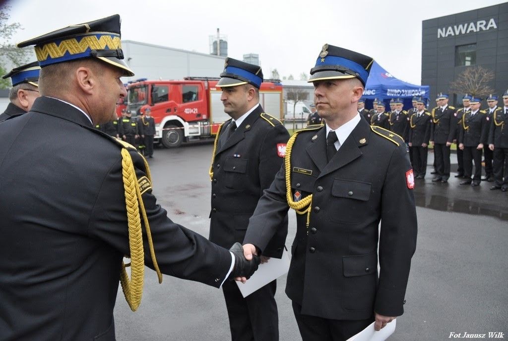 Strażackie święto w Trzebieniu. Zdjęcia Janusza Wilka