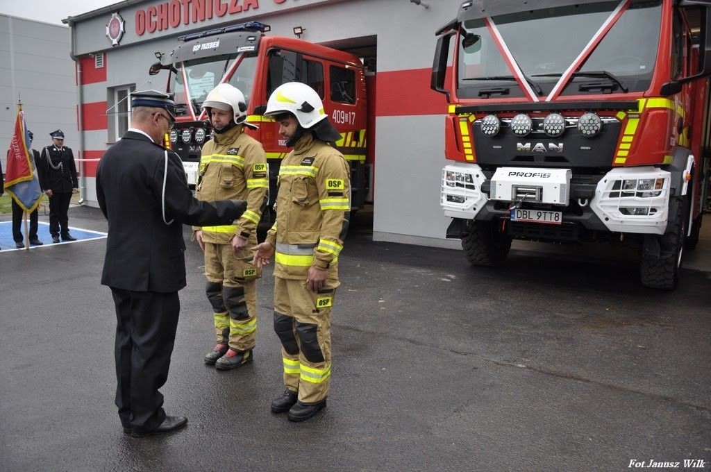 Strażackie święto w Trzebieniu. Zdjęcia Janusza Wilka
