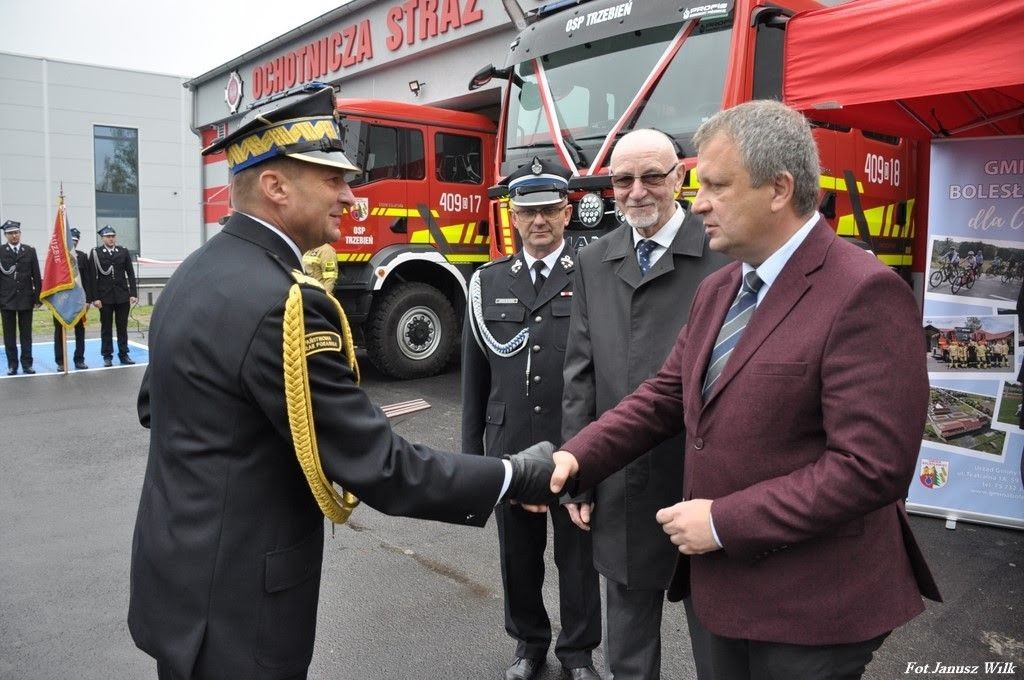 Strażackie święto w Trzebieniu. Zdjęcia Janusza Wilka