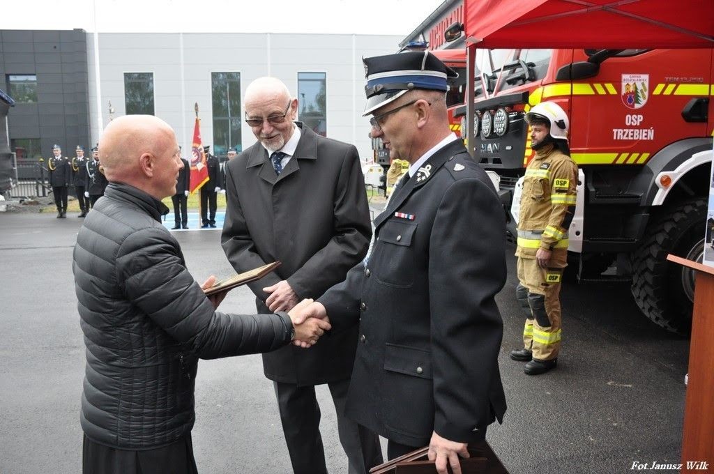Strażackie święto w Trzebieniu. Zdjęcia Janusza Wilka