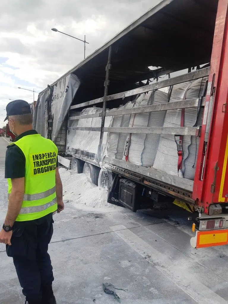 Pożar na A4