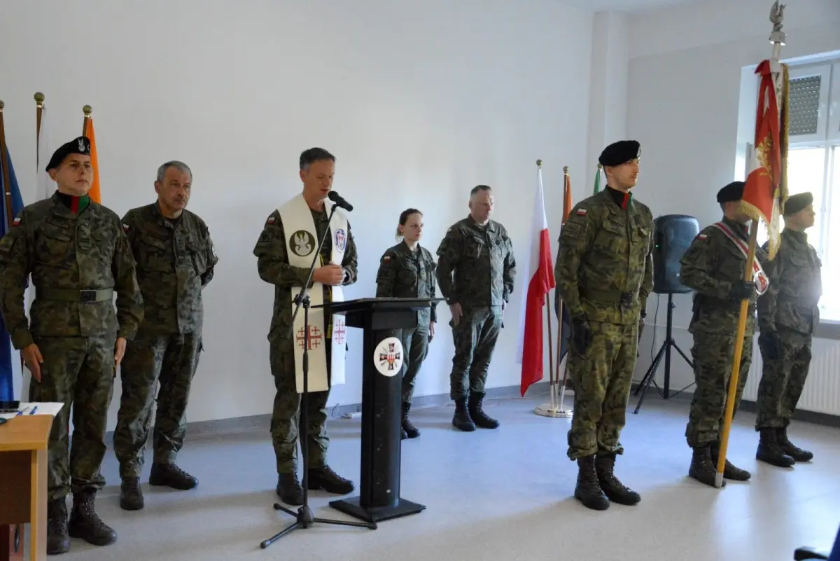 Szkolenie personelu medycznego w 23 Śląski Pułku Artylerii