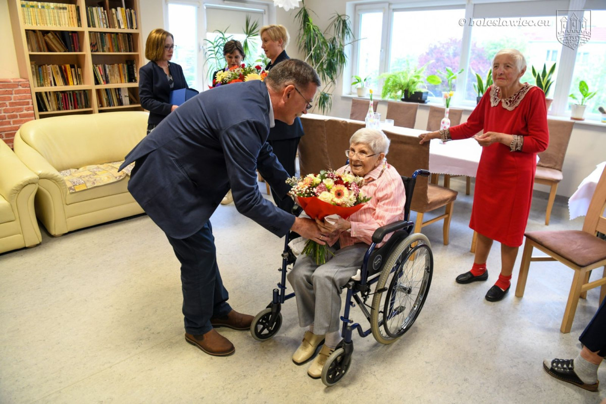 Janina Walenciejczyk z Bolesławca świętowała swoje 103. urodziny