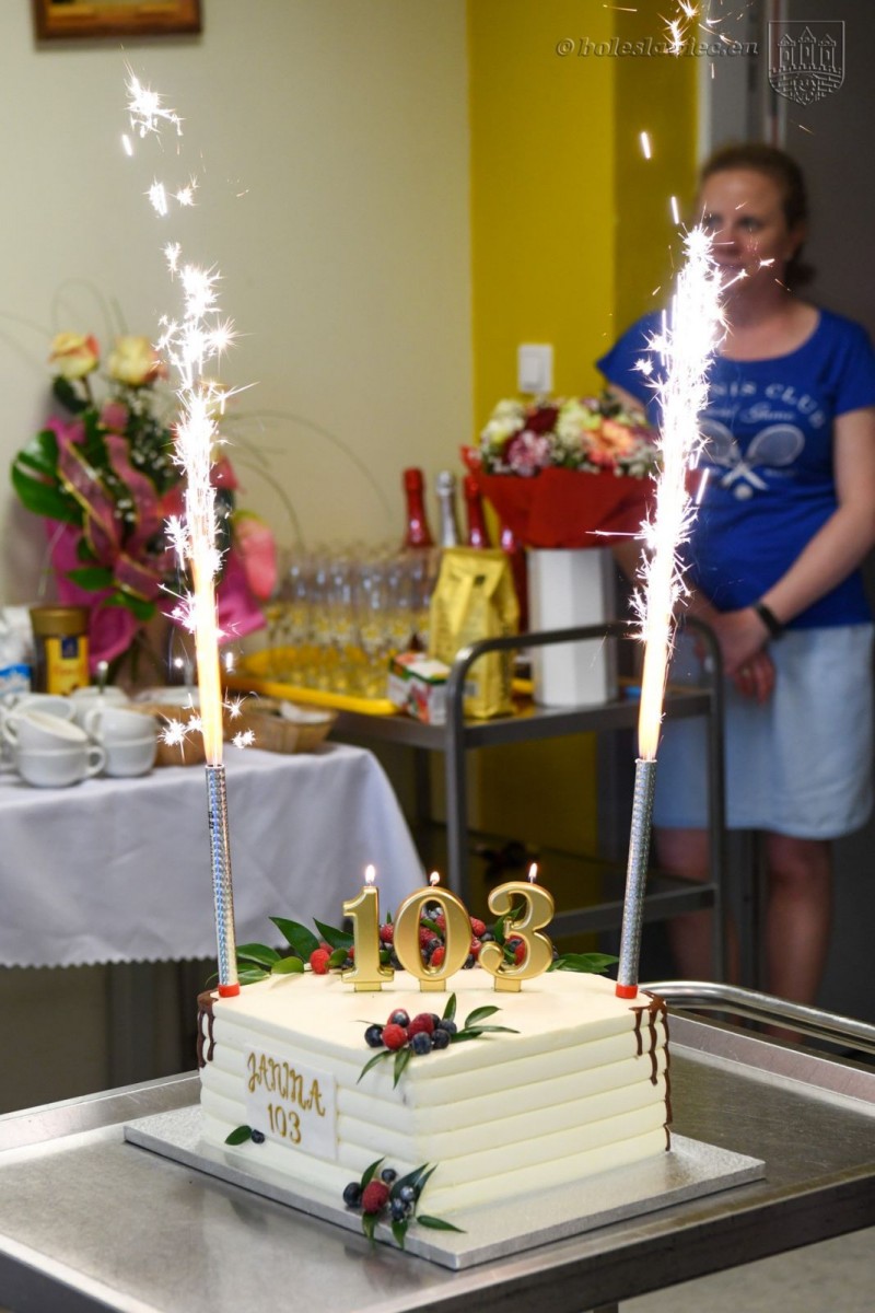 Janina Walenciejczyk z Bolesławca świętowała swoje 103. urodziny