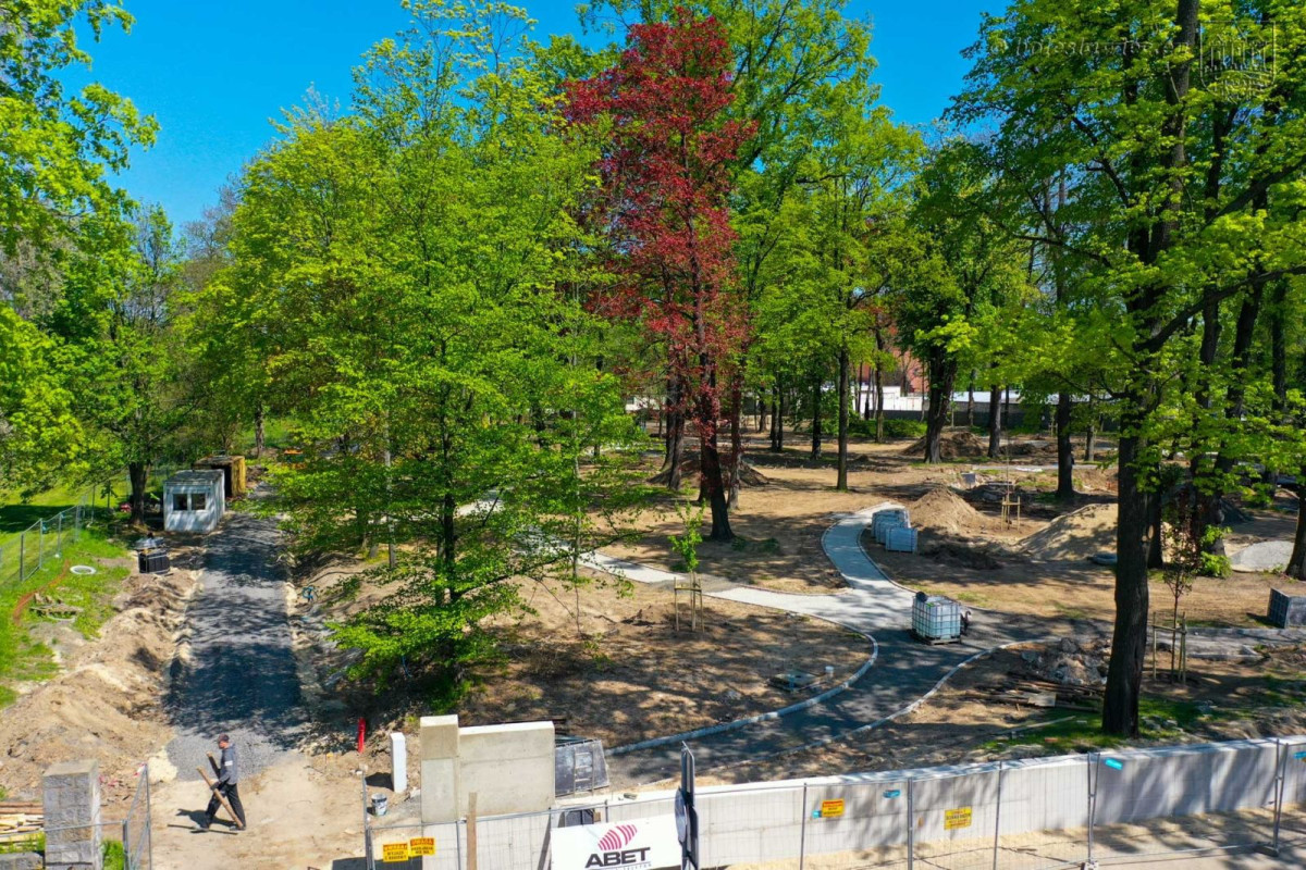 Odnawiają zabytkowy park przy Zgorzeleckiej