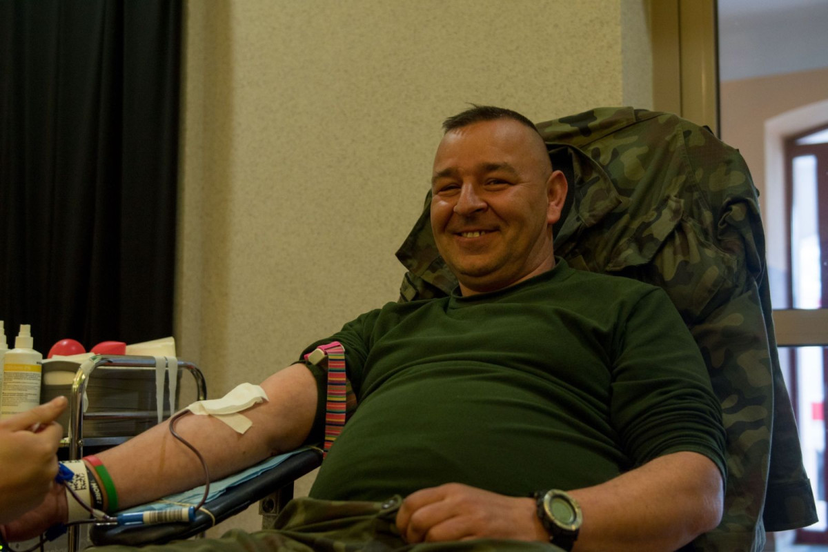 Świętoszowscy pancerniacy oddali krew