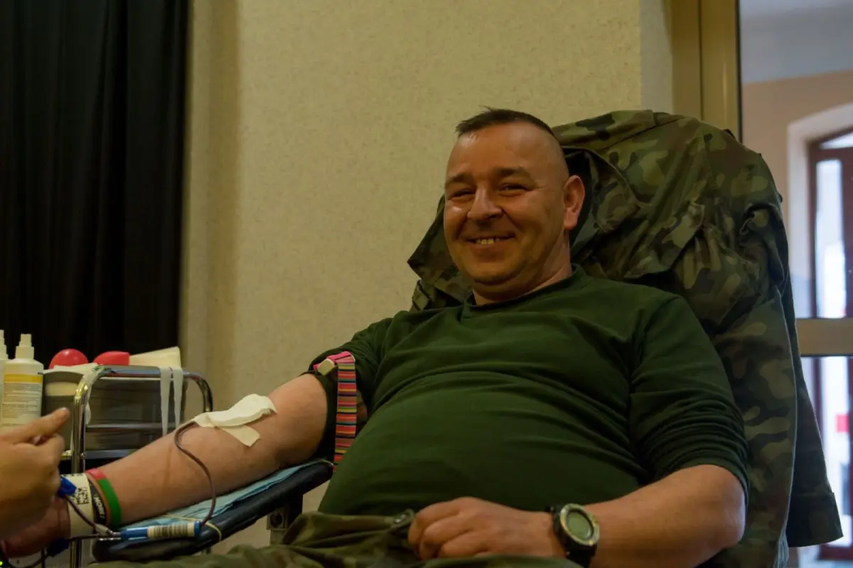Świętoszowscy pancerniacy oddali krew