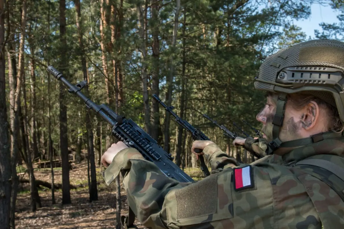 Szkolenie w 10 Brygadzie Kawalerii Pancernej w Świętoszowie