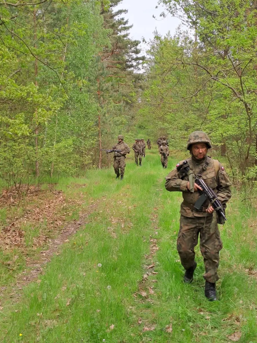 Rezerwiści w świętoszowskiej Brygadzie