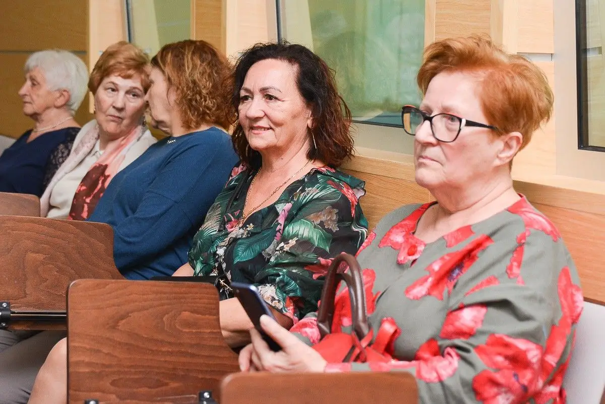 Uroczyste pożegnanie Wiesławy Olczyk, szefowej bolesławieckiego UTW