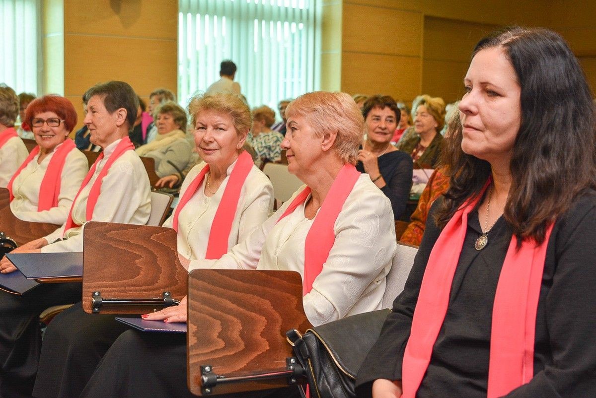 Uroczyste pożegnanie Wiesławy Olczyk, szefowej bolesławieckiego UTW