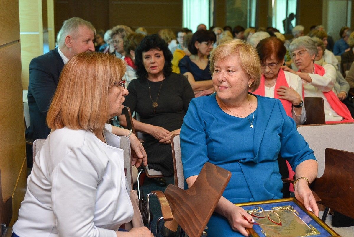 Uroczyste pożegnanie Wiesławy Olczyk, szefowej bolesławieckiego UTW