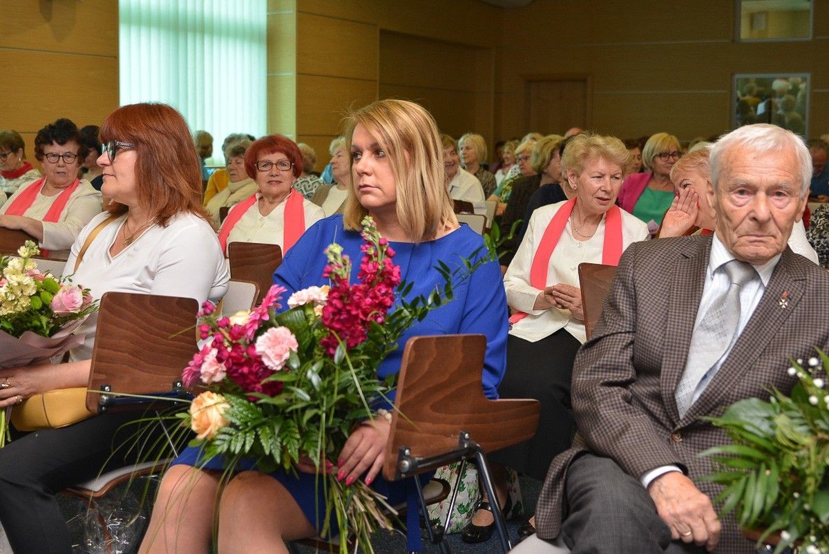 Uroczyste pożegnanie Wiesławy Olczyk, szefowej bolesławieckiego UTW