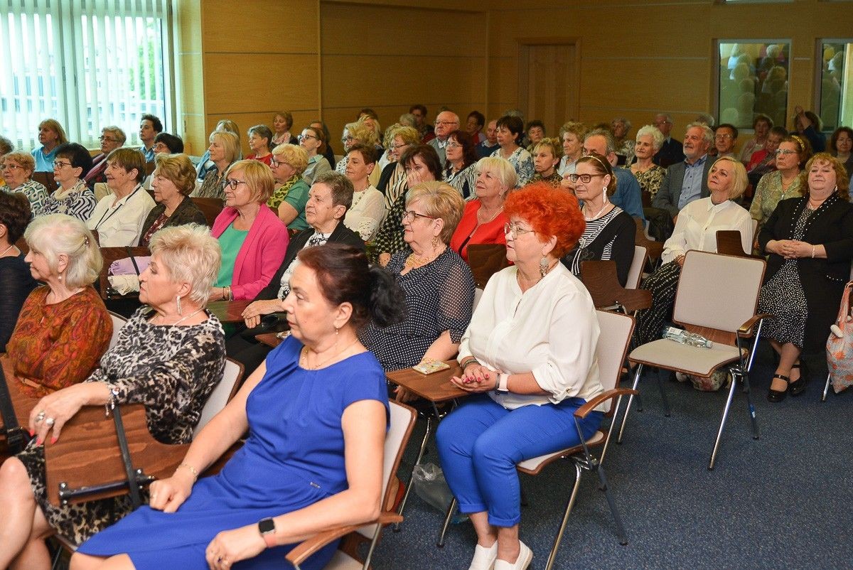 Uroczyste pożegnanie Wiesławy Olczyk, szefowej bolesławieckiego UTW