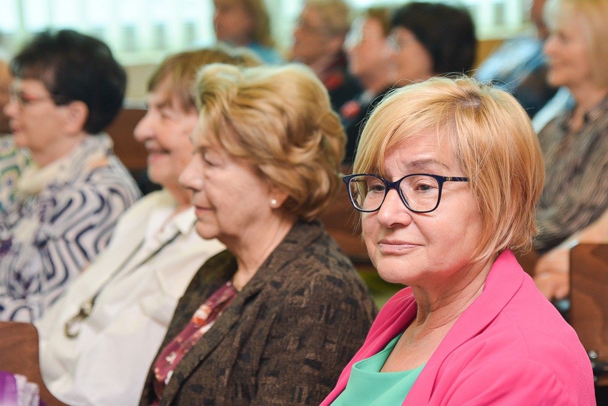 Uroczyste pożegnanie Wiesławy Olczyk, szefowej bolesławieckiego UTW